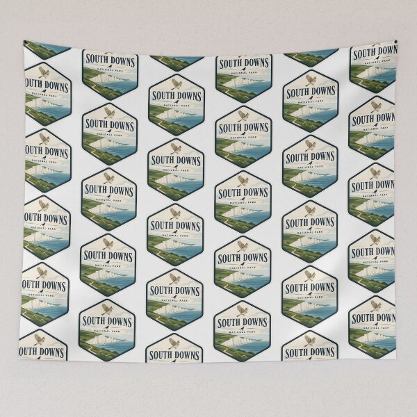 Item preview, South Downs National Park UK Vintage Travel designed and sold by TravelersGems.