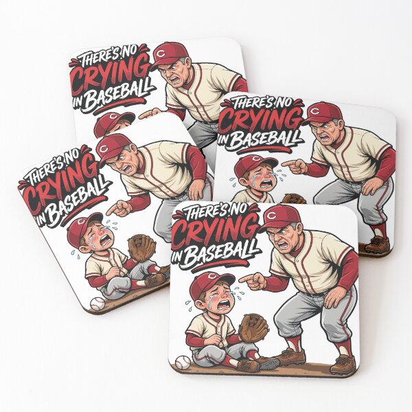 Item preview, There's No Crying in Baseball | A League of their own-City of Rockford Peaches designed and sold by FirstCheck.