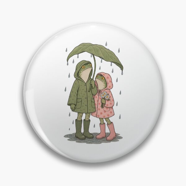 Item preview, Frogging in the Rain   designed and sold by lilxm.