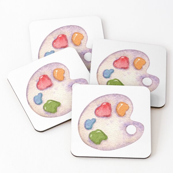 Item preview, Artist Palette Illustration designed and sold by White Rabbit Design .