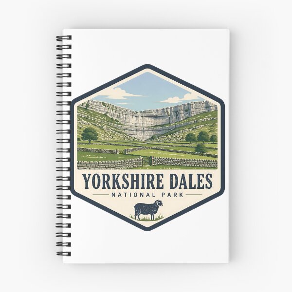 Item preview, Yorkshire Dales National Park UK Vintage Travel designed and sold by TravelersGems.