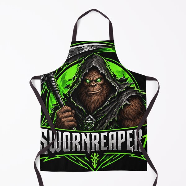Artikelvorschau, Squatchreaper – SWORNREAPERtv Neongrüner Sasquatch-Sensenmann entworfen und verkauft von SWORNREAPERtv Shop.