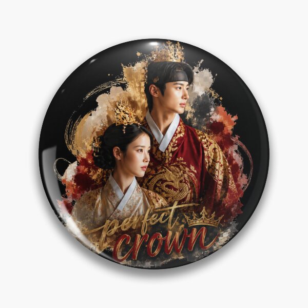 Item preview, Perfect Crown IU & Byeon Woo Seok Royal Romance Kdrama FanArt designed and sold by Kimheawon.