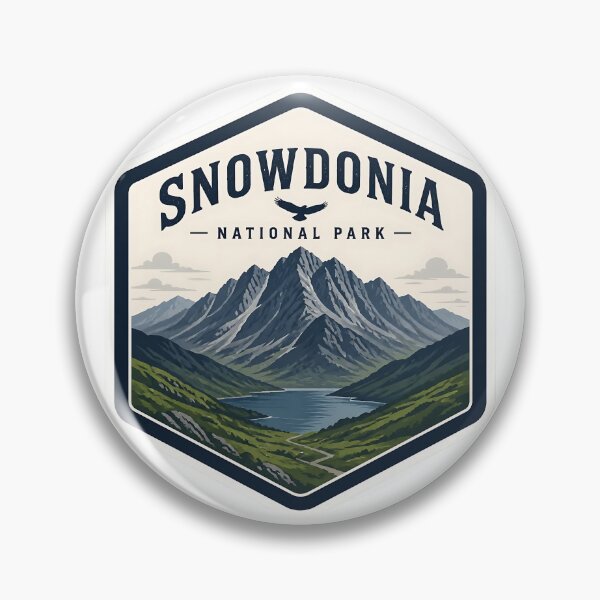 Item preview, Snowdonia National Park UK Vintage Travel designed and sold by TravelersGems.