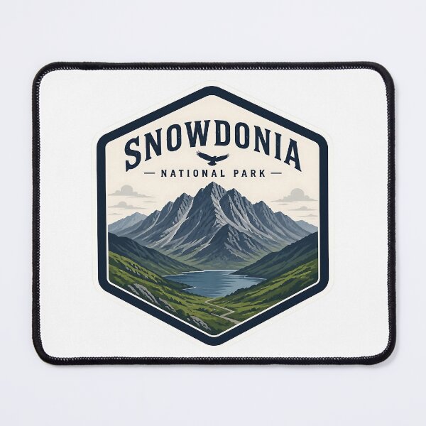 Item preview, Snowdonia National Park UK Vintage Travel designed and sold by TravelersGems.