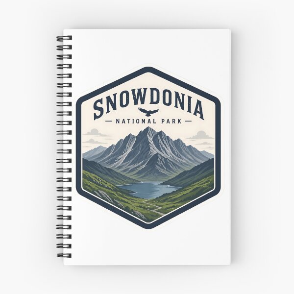 Item preview, Snowdonia National Park UK Vintage Travel designed and sold by TravelersGems.