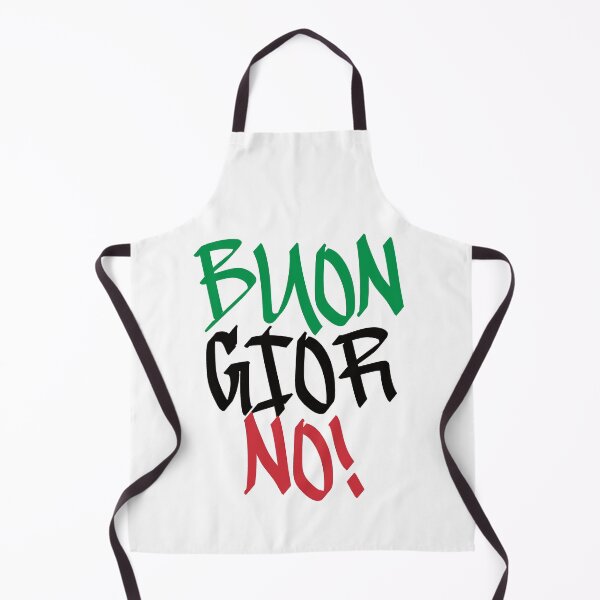 Item preview, Buongiorno graffiti Typography – modern italian quote designed and sold by WildArtIT.