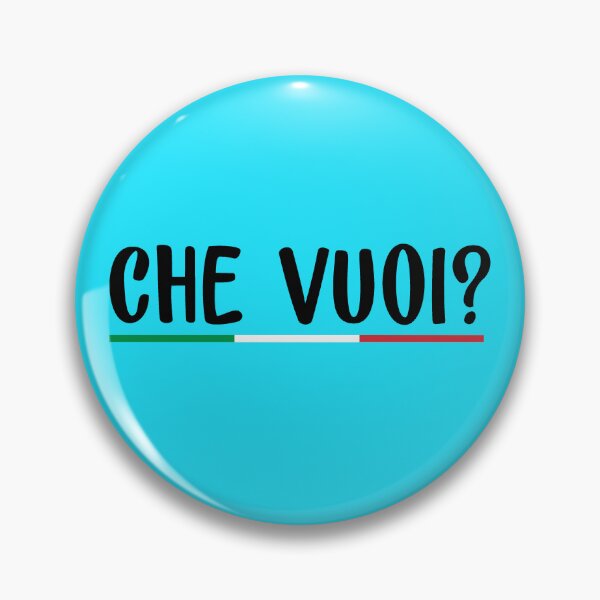 Item preview, Che Vuoi Funny Italian Saying – Sarcastic Italy Flag Typography designed and sold by WildArtIT.