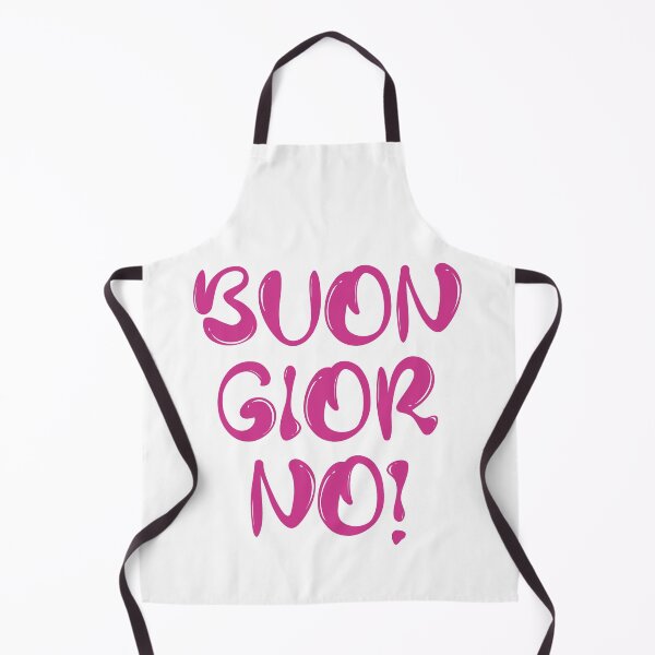 Item preview,  Pink Buongiorno Typography – Cute Italian Bubble Letter Font Quote designed and sold by WildArtIT.