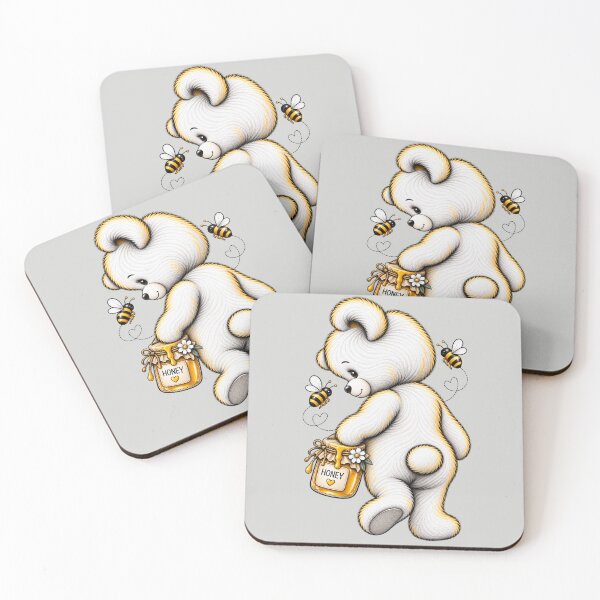 Item preview, Sweet Honey Bear - Cute little Bee Lover designed and sold by PrintGo26.