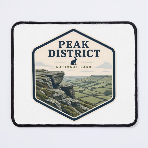 Item preview, Peak District National Park UK Vintage Travel designed and sold by TravelersGems.