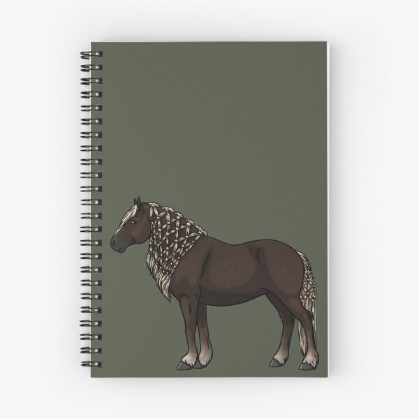 Item preview, Flaxen Liver Chestnut V2 Black Forest Horse designed and sold by Old Water Cryptid .