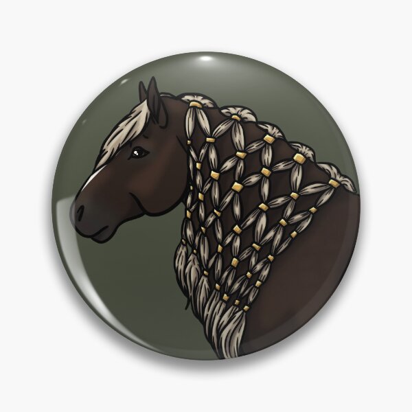 Item preview, Flaxen Liver Chestnut V2 Black Forest Horse designed and sold by Old Water Cryptid .