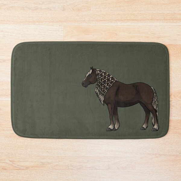 Item preview, Flaxen Liver Chestnut V2 Black Forest Horse designed and sold by Old Water Cryptid .
