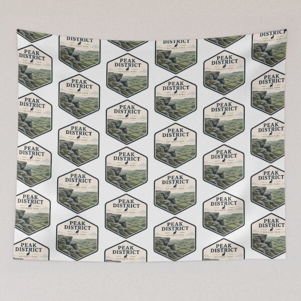Item preview, Peak District National Park UK Vintage Travel designed and sold by TravelersGems.