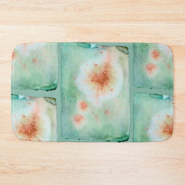 Item preview, Sage Green and Terracotta Abstract Watercolour designed and sold by ArithraStudio.