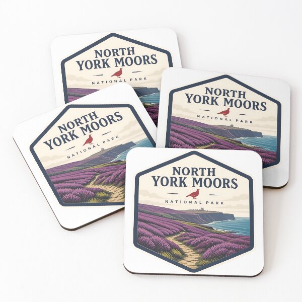 Item preview, North York Moors National Park UK Vintage Travel designed and sold by TravelersGems.