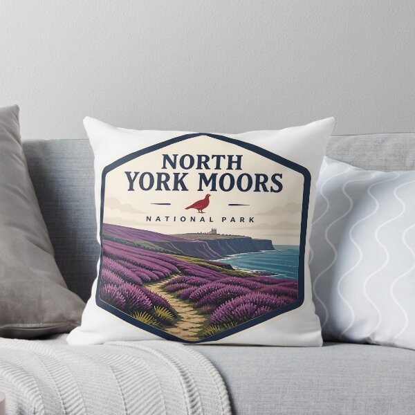 Item preview, North York Moors National Park UK Vintage Travel designed and sold by TravelersGems.