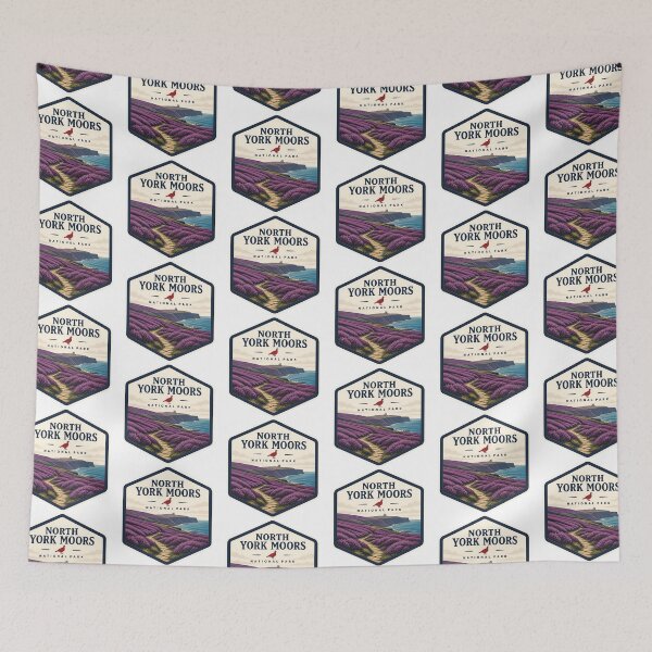 Item preview, North York Moors National Park UK Vintage Travel designed and sold by TravelersGems.