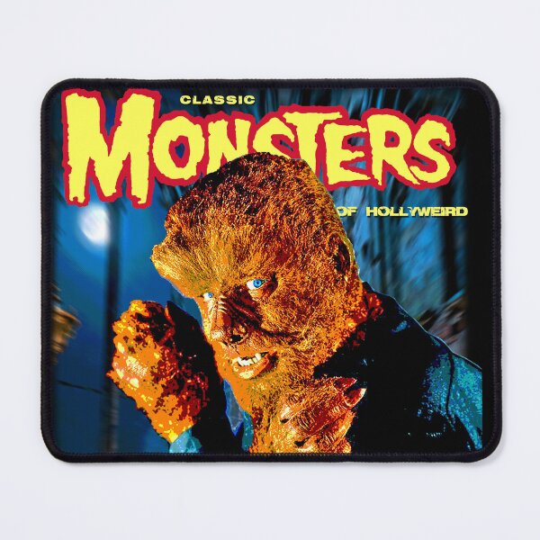 Item preview, Classic Monsters of Hollyweird Wolfy Tribute designed and sold by 90snerd.