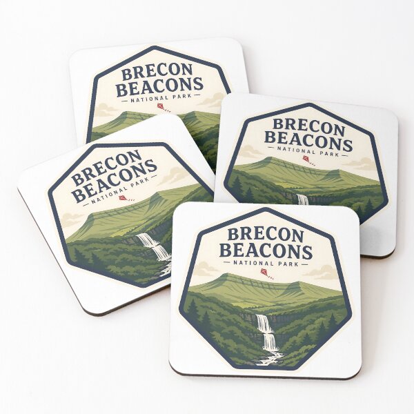 Item preview, Brecon Beacons National Park UK Vintage Travel designed and sold by TravelersGems.