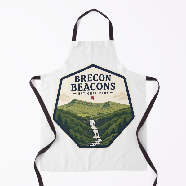Item preview, Brecon Beacons National Park UK Vintage Travel designed and sold by TravelersGems.