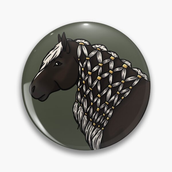 Item preview, Flaxen Liver Chestnut V1 Black Forest Horse designed and sold by Old Water Cryptid .