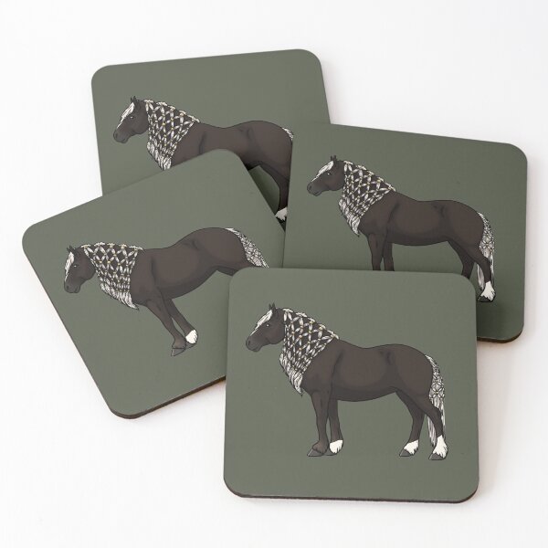 Item preview, Flaxen Liver Chestnut V1 Black Forest Horse designed and sold by Old Water Cryptid .