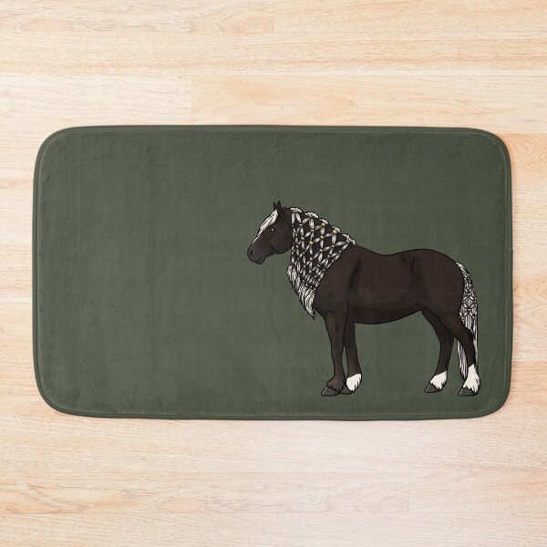 Item preview, Flaxen Liver Chestnut V1 Black Forest Horse designed and sold by Old Water Cryptid .