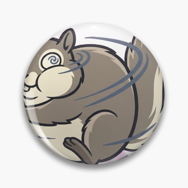 Item preview, Category Five Chaos Funny Spinning Squirrel Sticker designed and sold by Ninjacatoff.