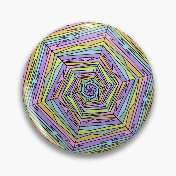 Item preview, Pastel Vortex Spiral | Art Print | Psychedelic Sacred Geometry | Boho Decor designed and sold by RareSquareBearArts.