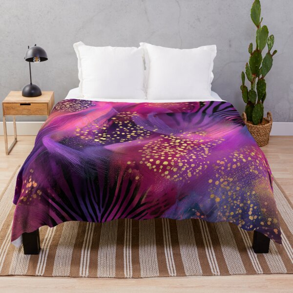 Item preview, Pink Purple Cosmic Animal Print Faux Shimmer Design designed and sold by DEC02.