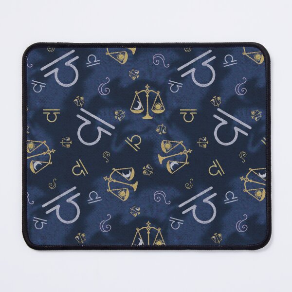 Item preview, Celestial Balance – Libra Zodiac Symbols designed and sold by DerpCatSketches.