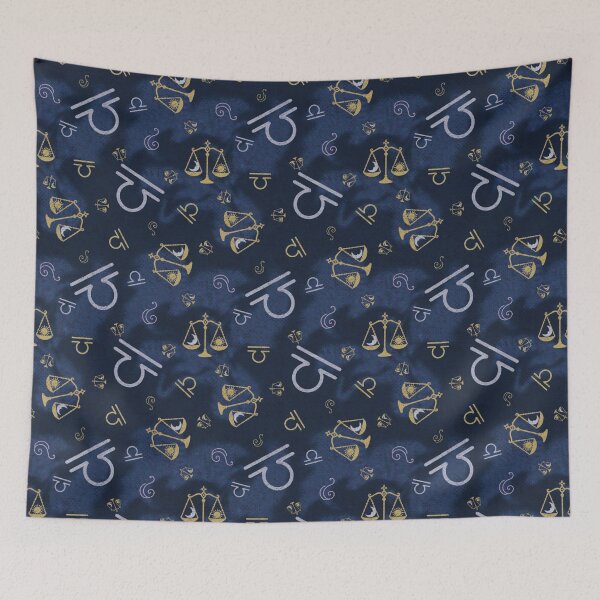 Item preview, Celestial Balance – Libra Zodiac Symbols designed and sold by DerpCat Sketches.