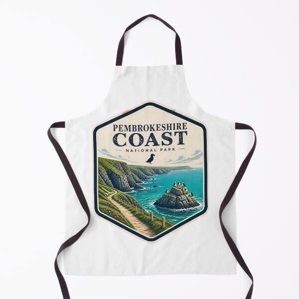 Item preview, Pembrokeshire Coast National Park UK Vintage Travel designed and sold by TravelersGems.