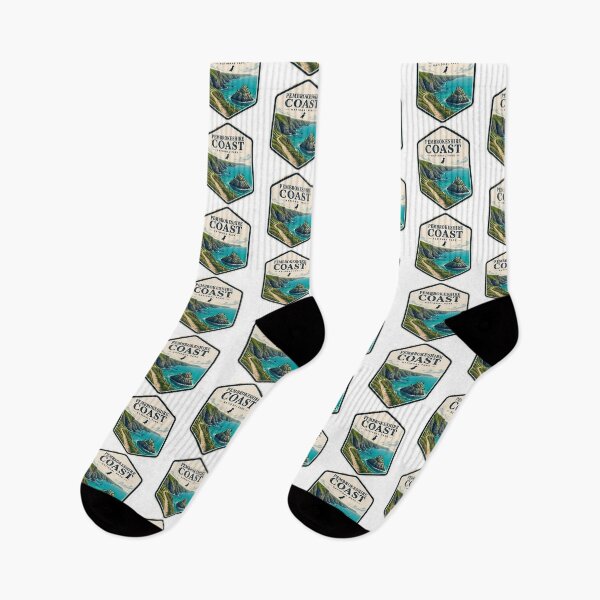 Item preview, Pembrokeshire Coast National Park UK Vintage Travel designed and sold by TravelersGems.