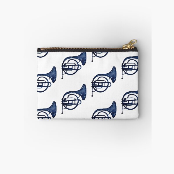 Item preview, The blue French horn designed and sold by Qualali Studio.