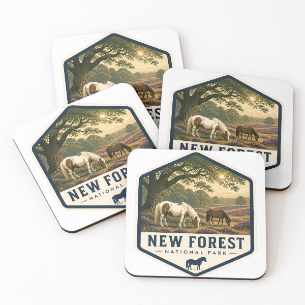 Item preview, New Forest National Park UK Vintage Travel designed and sold by TravelersGems.