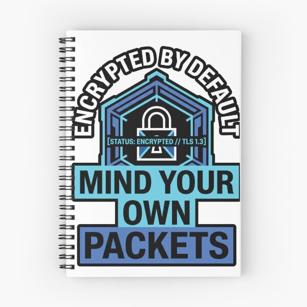 Item preview, Mind Your Own Packets Funny Cybersecurity Gift designed and sold by Ixnor.