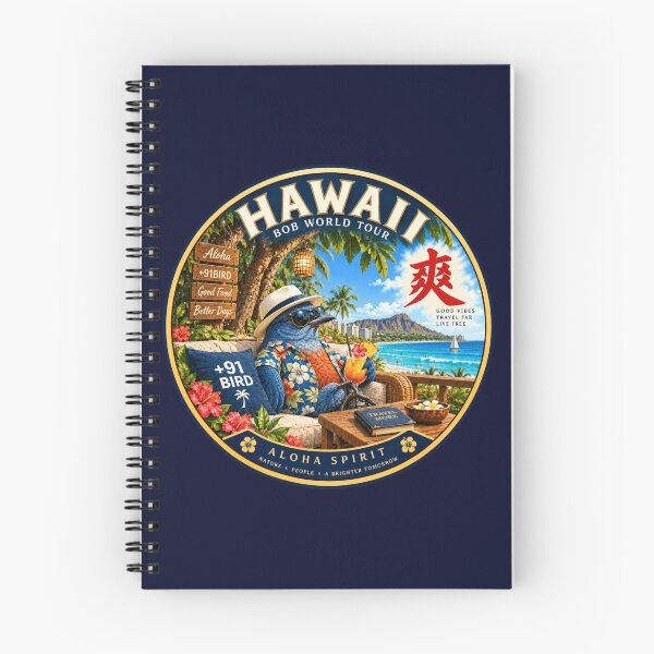 Item preview, BOB World Tour – Hawaii Aloha Spirit | +91BIRD designed and sold by Plus91BIRD.