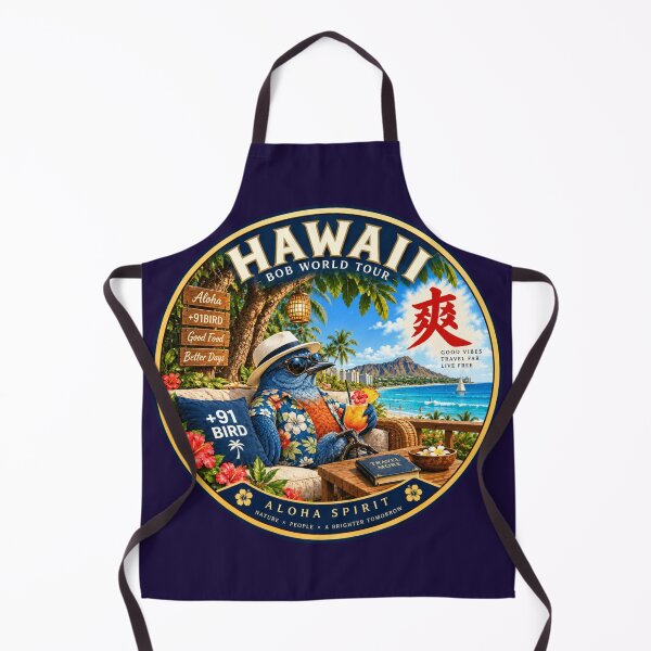 Item preview, BOB World Tour – Hawaii Aloha Spirit | +91BIRD designed and sold by Plus91BIRD.