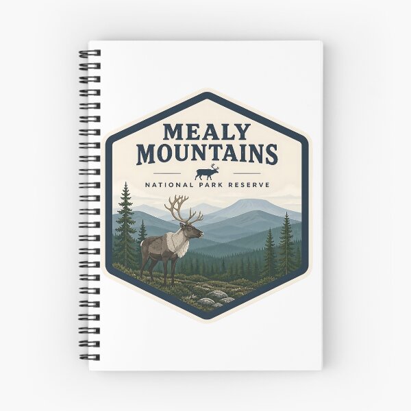 Item preview, Mealy Mountains National Park Canada Vintage Travel designed and sold by TravelersGems.