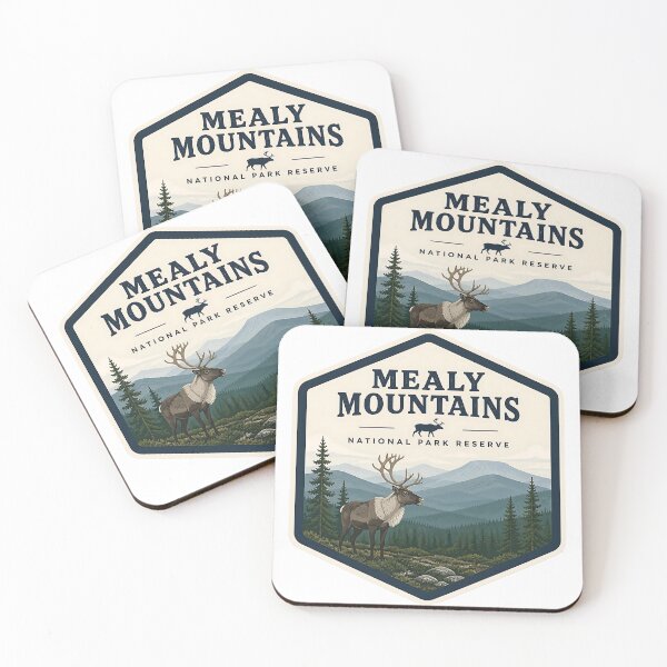 Item preview, Mealy Mountains National Park Canada Vintage Travel designed and sold by TravelersGems.