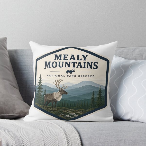 Item preview, Mealy Mountains National Park Canada Vintage Travel designed and sold by TravelersGems.
