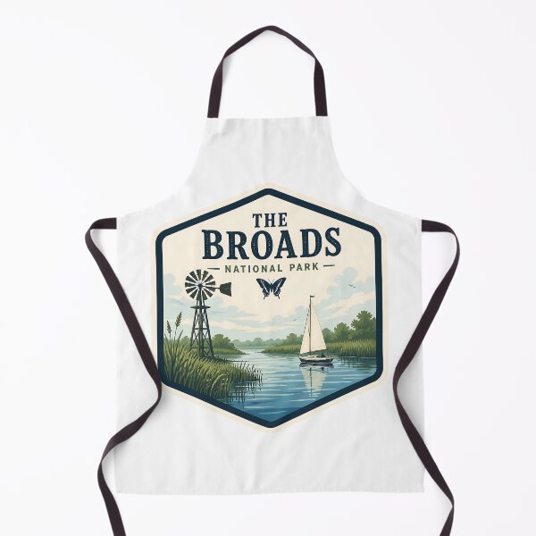 Item preview, The Broads National Park UK Vintage Travel designed and sold by TravelersGems.
