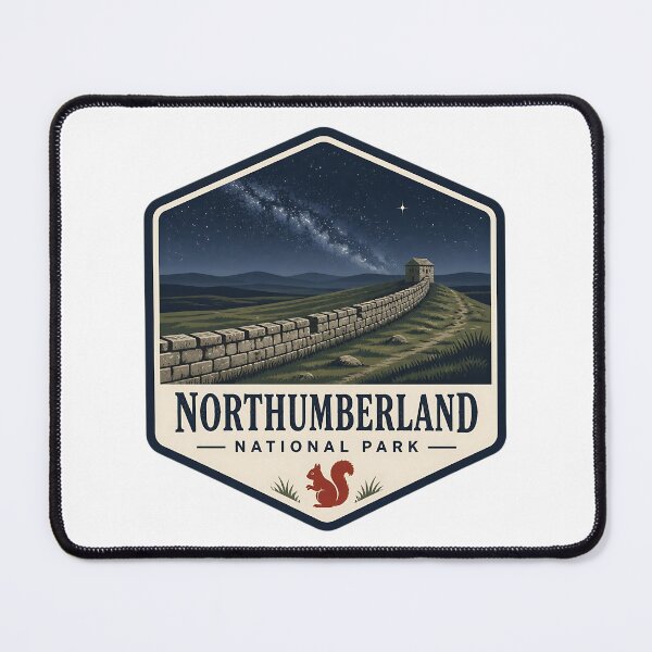 Item preview, Northumberland National Park UK Vintage Travel designed and sold by TravelersGems.