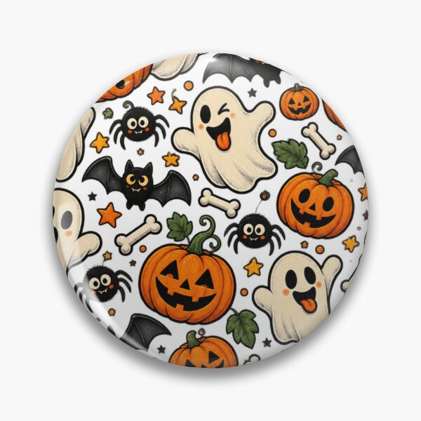 Item preview, Cute Vintage Halloween Ghost Pattern designed and sold by Shopex10.