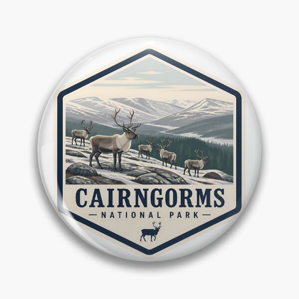 Item preview, Cairngorms National Park UK Vintage Travel designed and sold by TravelersGems.