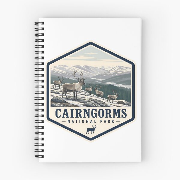 Item preview, Cairngorms National Park UK Vintage Travel designed and sold by TravelersGems.
