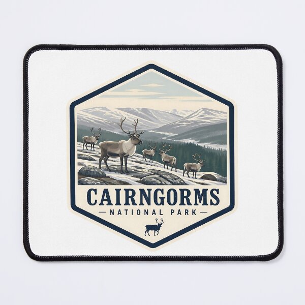 Item preview, Cairngorms National Park UK Vintage Travel designed and sold by TravelersGems.